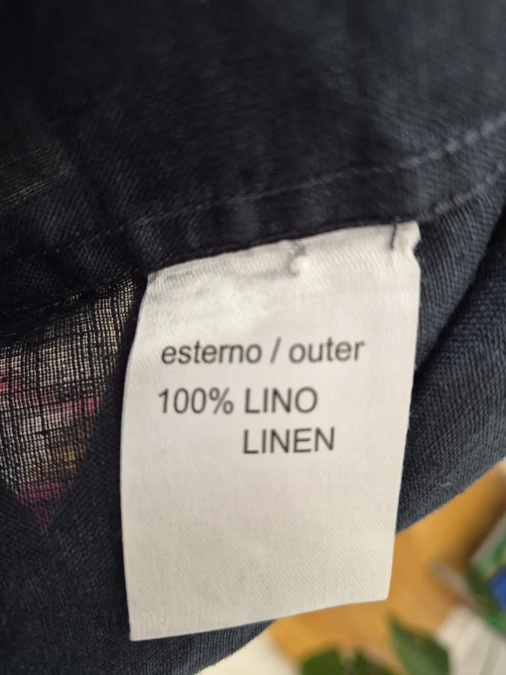 Doppelgänger Linen Western Shirt Black XXL Coastal Cowboy Italy Southern Cruise - Picture 12 of 12